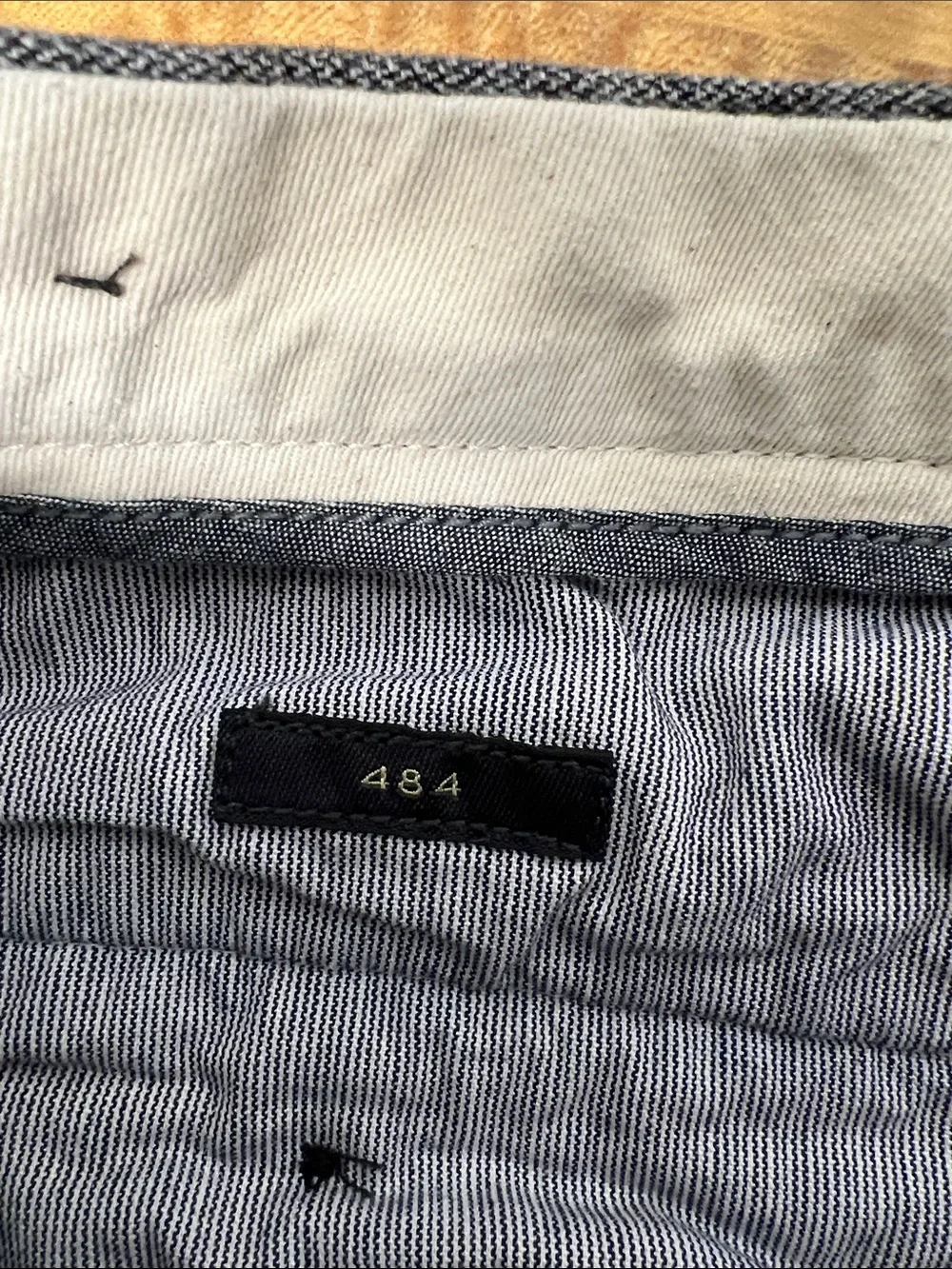 J. Crew 484 Stretch Dress Pants Black White Twill Mens 36 X 30 Classic
